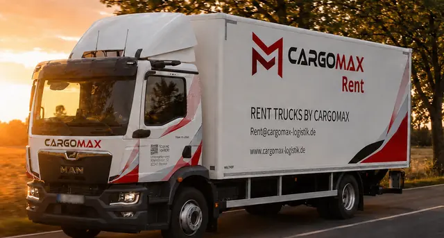 15-Tonner Koffer-LKW von CARGOMAX Rent